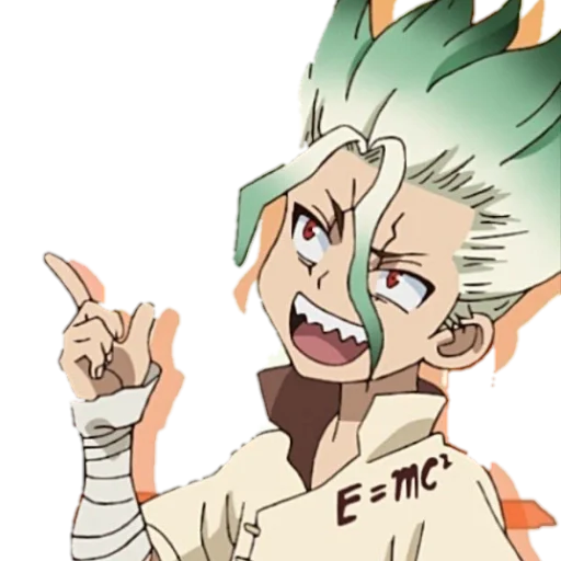 👈 Стикер «Dr.Stone» для Telegram