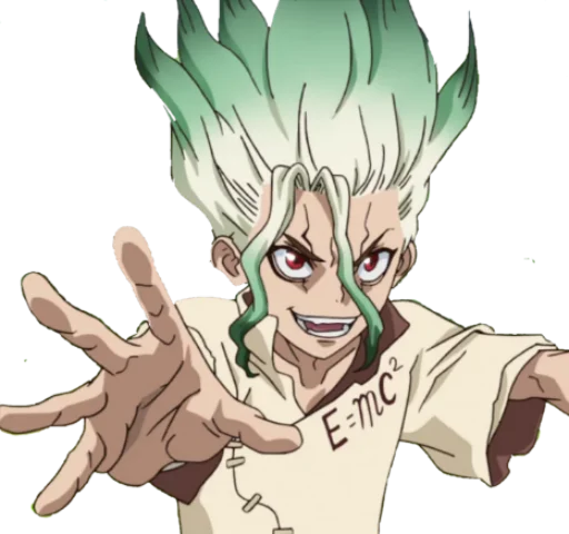 ❓ Стикер «Dr.Stone» для Telegram
