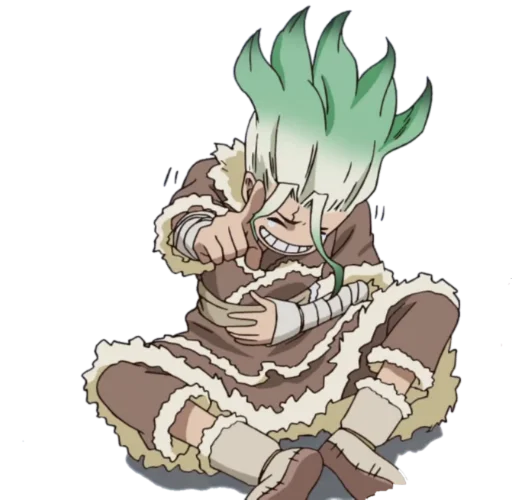 😂 Стикер «Dr.Stone» для Telegram