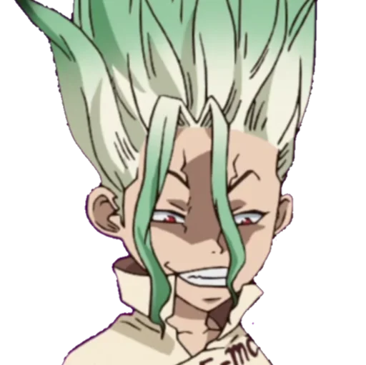 😈 Стикер «Dr.Stone» для Telegram