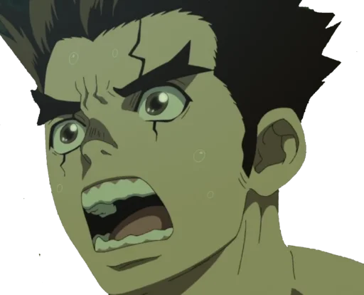 😧 Стикер «Dr.Stone» для Telegram