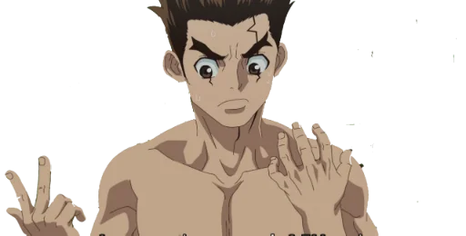 🤔 Стикер «Dr.Stone» для Telegram