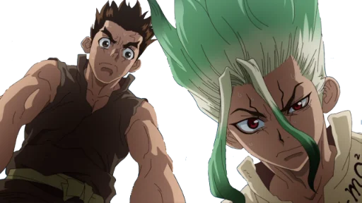 😥 Стикер «Dr.Stone» для Telegram