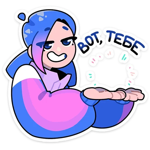 😬 Стикер «Мия из Другого Дела» для Telegram