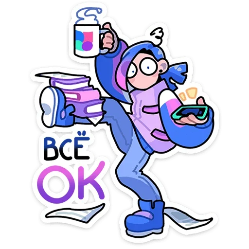 🫠 Стикер «Мия из Другого Дела» для Telegram