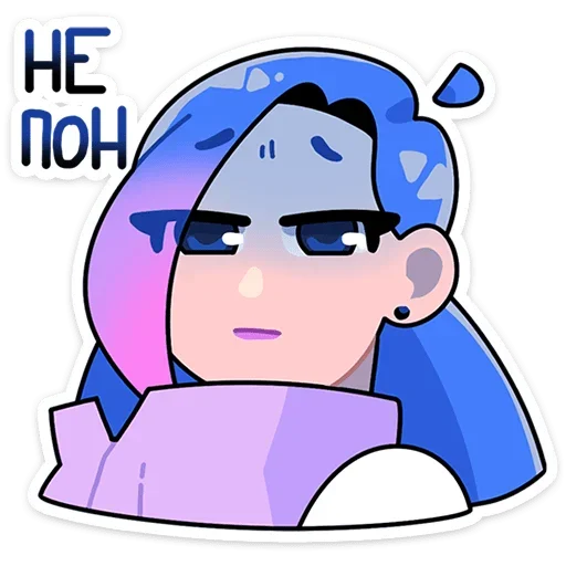 😨 Стикер «Мия из Другого Дела» для Telegram