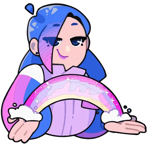 🌈 Эмодзи «Мия из «Другого Дела»» для Telegram