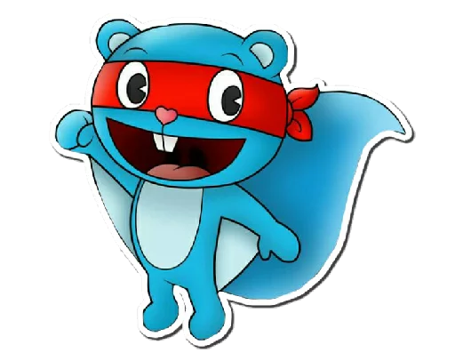😂 Стикер «Веселые лесные друзья» для Telegram
