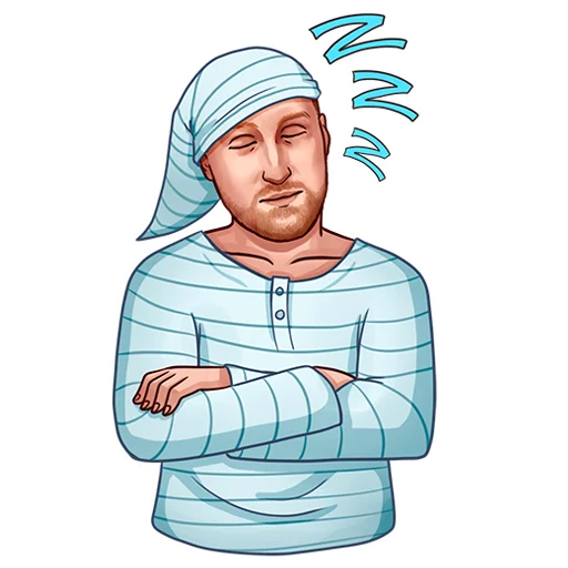 😴 Стикер «Dr.Volberg» для Telegram