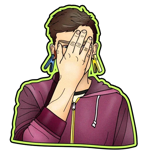 ☹️ Стикер «Friendship» для Telegram