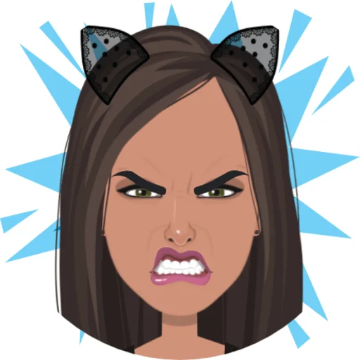 😡 Стикер «DARIA S VIP» для Telegram