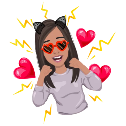 🤩 Стикер «DARIA S VIP» для Telegram