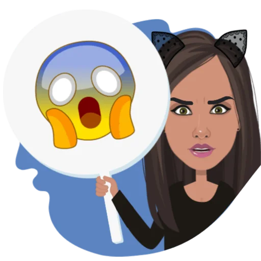 😱 Стикер «DARIA S VIP» для Telegram