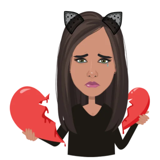 💔 Стикер «DARIA S VIP» для Telegram