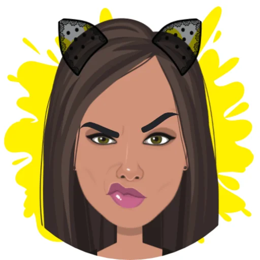 Стикерпак DARIA S VIP для Telegram