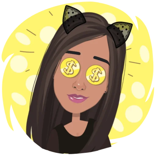 😻 Стикер «DARIA S VIP» для Telegram