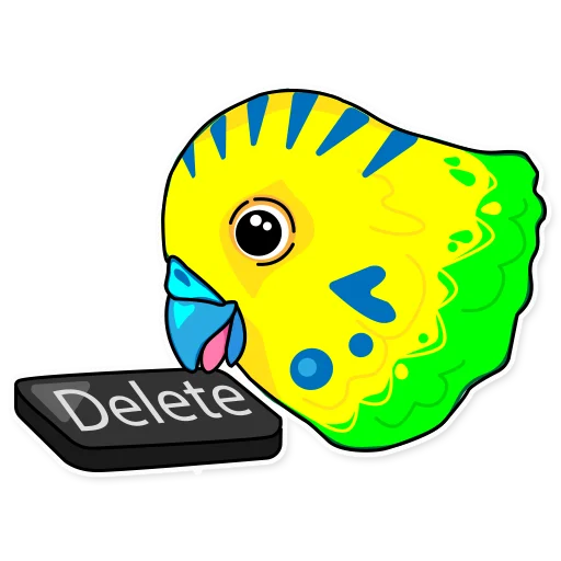 🙅‍♂️ Стикер «Попугай Аркадий» для Telegram