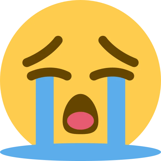 😭 Стикер «Twemoji [Discord & Twitter]» для Telegram