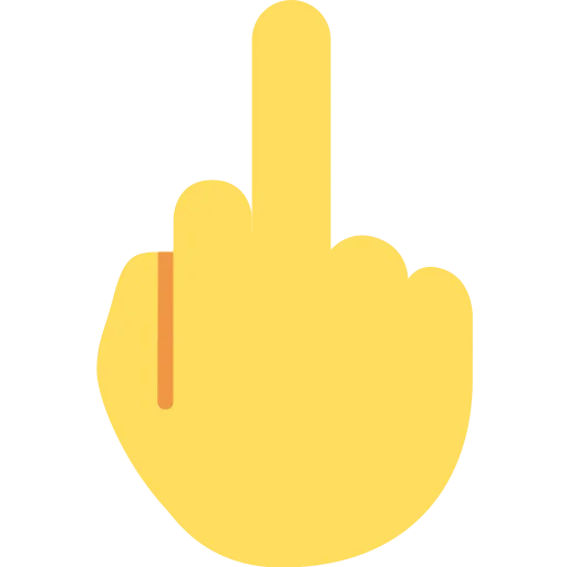 🖕 Стикер «Twemoji [Discord & Twitter]» для Telegram