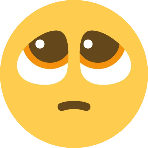 🥺 Стикер «Twemoji [Discord & Twitter]» для Telegram