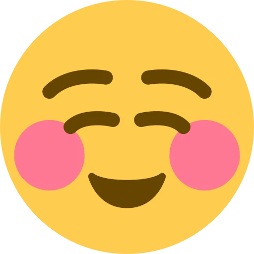 ☺️ Стикер «Twemoji [Discord & Twitter]» для Telegram