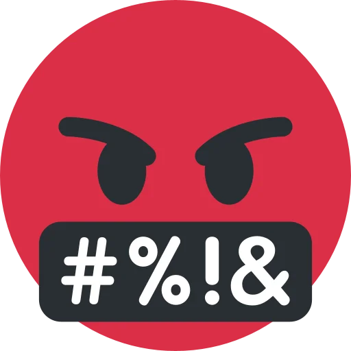 🤬 Стикер «Twemoji [Discord & Twitter]» для Telegram