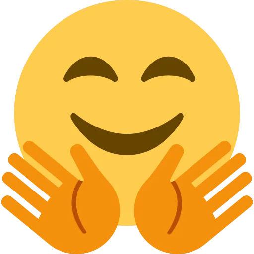 🤗 Стикер «Twemoji [Discord & Twitter]» для Telegram