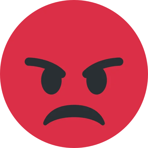 😡 Стикер «Twemoji [Discord & Twitter]» для Telegram