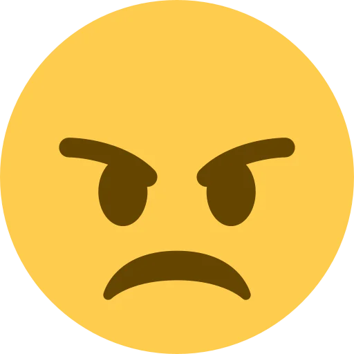 😠 Стикер «Twemoji [Discord & Twitter]» для Telegram