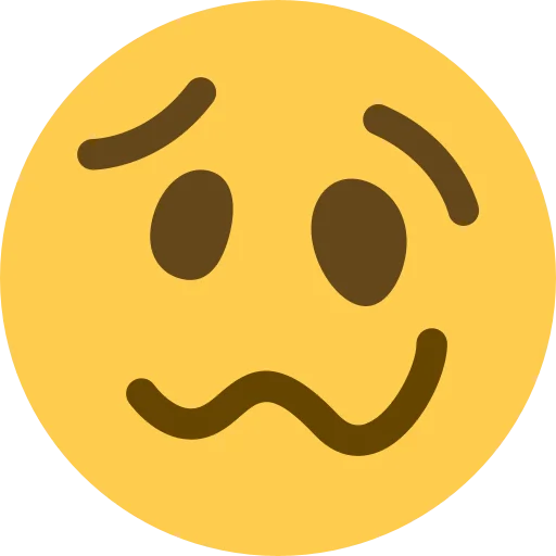🥴 Стикер «Twemoji [Discord & Twitter]» для Telegram
