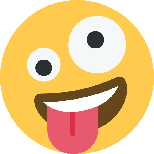 🤪 Стикер «Twemoji [Discord & Twitter]» для Telegram