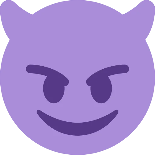 😈 Стикер «Twemoji [Discord & Twitter]» для Telegram
