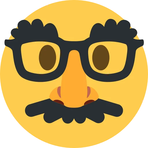🥸 Стикер «Twemoji [Discord & Twitter]» для Telegram