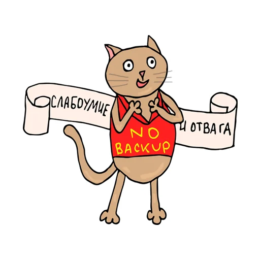 🥴 Стикер «Коты десигнеры» для Telegram