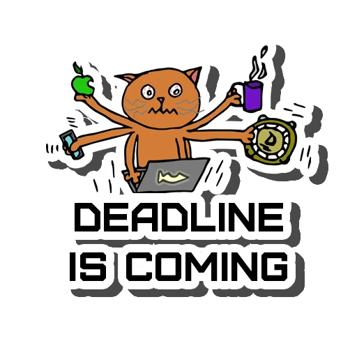 🧟‍♂️ Стикер «Коты десигнеры» для Telegram