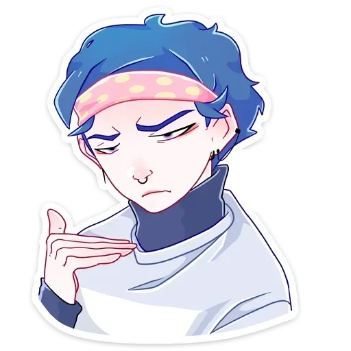 🙅‍♂️ Стикер «Джем без надписей» для Telegram