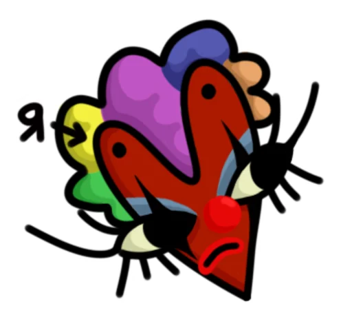 🎪 Стикер «dodik» для Telegram