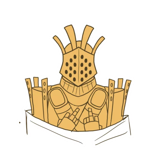👹 Стикер «Dark Souls» для Telegram