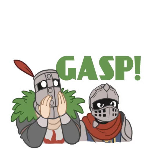 😦 Стикер «Dark Souls» для Telegram