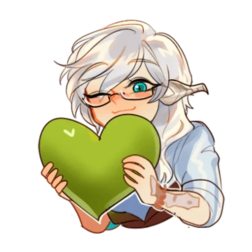 💚 Стикер «Дуализм» для Telegram