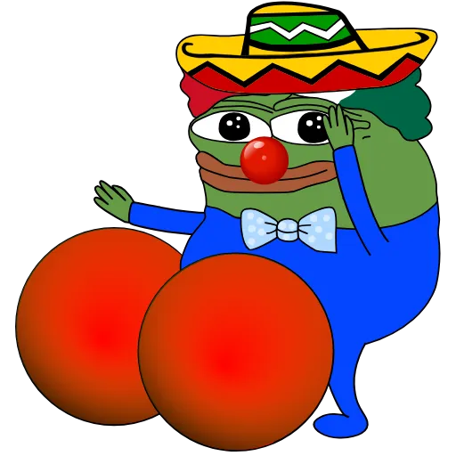 🤡 Стикер «Duba$$» для Telegram