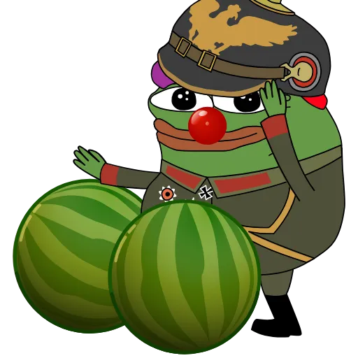 🍉 Стикер «Duba$$» для Telegram