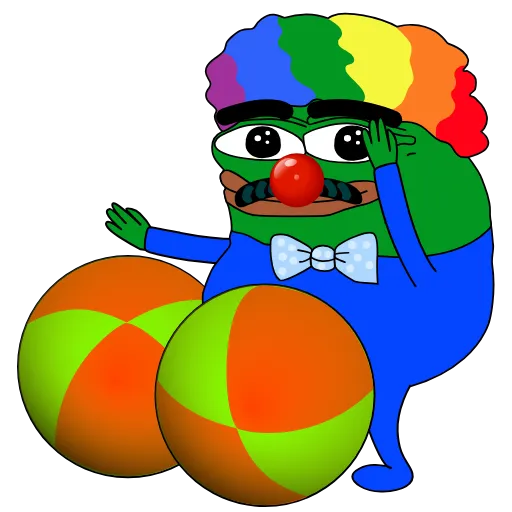 🤡 Стикер «Duba$$» для Telegram