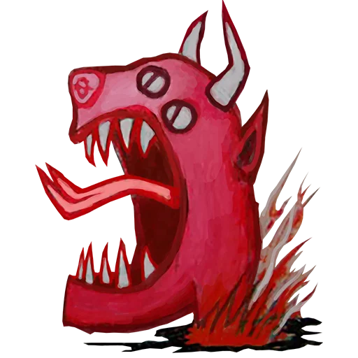 👹 Стикер «Дубяга» для Telegram