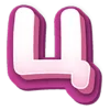 🔸 Эмодзи «Purple font» для Telegram