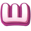 🔸 Эмодзи «Purple font» для Telegram