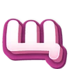 🔸 Эмодзи «Purple font» для Telegram
