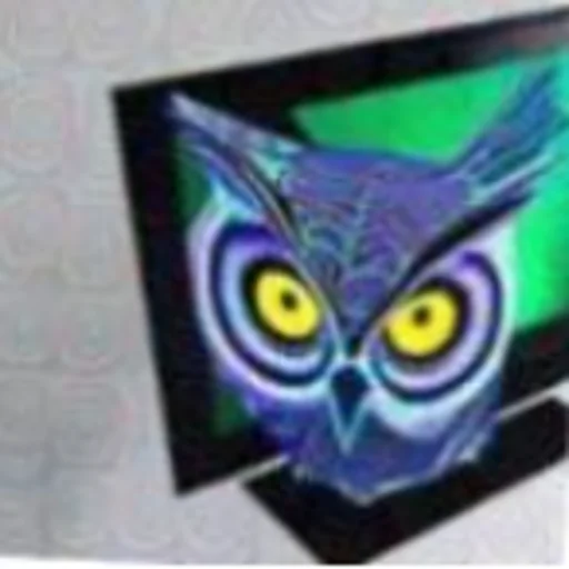 🖥 Стикер «Dubstep Owl» для Telegram