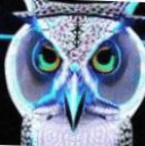 🤨 Стикер «Dubstep Owl» для Telegram