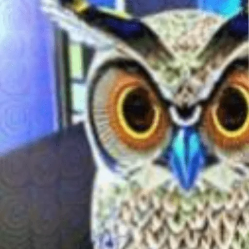 🕵️‍♂️ Стикер «Dubstep Owl» для Telegram